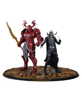 Action Figure DC Multiverse - Collector Edition - Batman Who Laughs (Knight Armor) & Merciless - 2 Pack