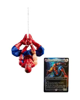 Action Figure Marvel Legends - Magic The Gathering - Battle Damaged Spider-Man 