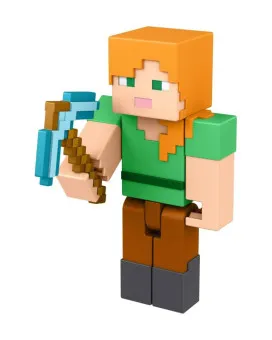 Action Figure Minecraft - Build A Portal - Alex With Pickaxe