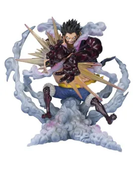 Action Figure One Piece - S.H. Figuarts - Monkey D. Luffy Gear 4 - Leo Bazooka Reissue