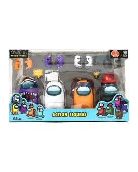 Action Figures P.M.I. Among us - 4 Pack 