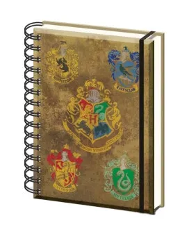 Agenda A5 Harry Potter - Colorful Crest - Wiro Notebook 
