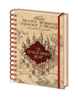 Agenda A5 Harry Potter - Marauders Map - Wiro Notebook