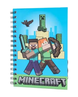 Agenda A5 Minecraft - Wiro Notebook 