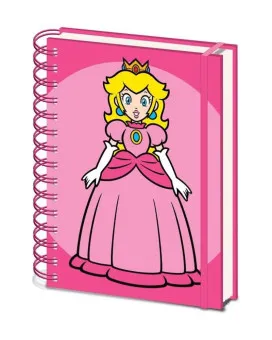 Agenda A5 Super Mario - Princess Peach - Wiro Notebook 