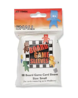 Arcane Tinmen 100 Board Game Small Sleeves - Clear 