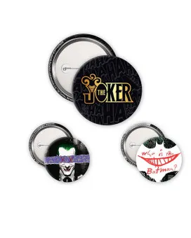 Bedževi AbyStyle - Dc Comics - The Joker - Badge Pack 