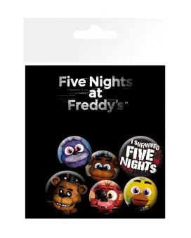 Bedževi AbyStyle - Five Nights at Freddy's - Badge Pack 
