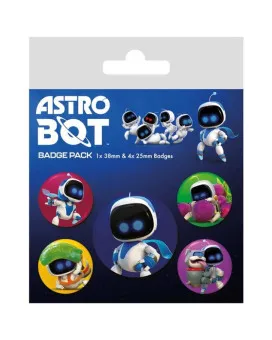 Bedževi Astro Bot - Badge Pack 