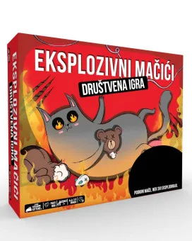 Board Game Eksplozivni Mačići Društvena Igra 