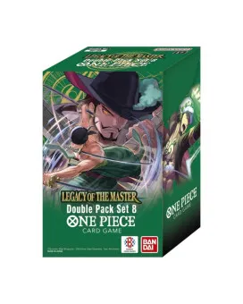 Board Game - One Piece TCG  - Legacy of The Master - Double Pack Set 8 - Booster Pack 