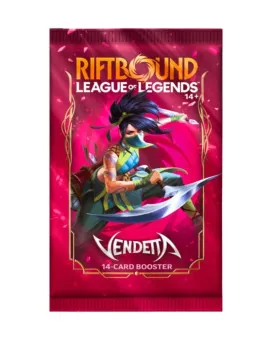 Društvena igra - Board Game - Riftbound League of Legends LoL - TCG Vendetta Booster Pack