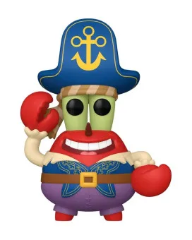 Bobble Figure Animation - SpongeBob Squarepants Movie POP! - Mr. Krabs (Pirate) #1942 