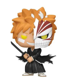 Bobble Figure Anime - Bleach POP! - Ichigo Kurosaki (Half Mask) 