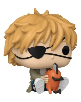 Bobble Figure Anime - Chainsaw Man POP! - Denji with Pochita 