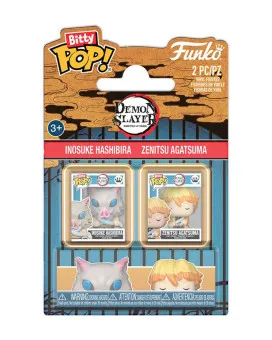 Bobble Figure Bitty - Demon Slayer POP! - Inosuke And Zenitsu