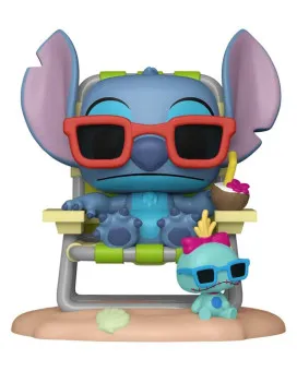 Bobble Figure Disney - Lilo & Stitch POP! - Stitch In Sunlounger #1639 