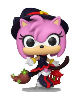 Bobble Figure Games - Sonic the Hedgehog POP! - Amy On Broom #1275