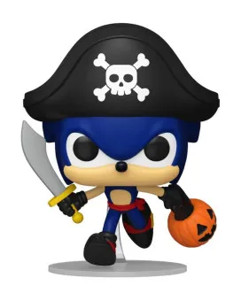 Bobble Figure Games - Sonic the Hedgehog POP! - Sonic As Pirate #1278