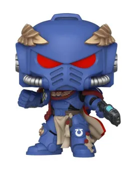 Bobble Figure Games - Total War Warhammer 40000 POP! - Ultramarines Captain #1288