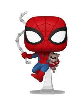Bobble Figure Marvel - Spider-Man POP! - Spider-Man & Buddy Limited Edition 