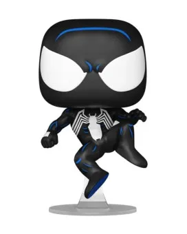 Bobble Figure Marvel - Spider-Man POP! - Spiderman TV - Black Suit Spidey #1501 