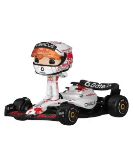 Bobble Figure Rides - Oracle Red Bull Racing F1 POP! - Max Verstappen (White) #152
