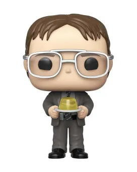 Bobble Figure Television - The Office POP! - Dwight Schrute With Jello Stapler #1004 