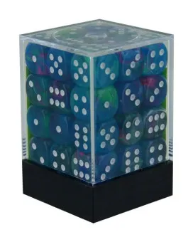 Kockice Chessex - Festive - Waterlily-White 12mm (36) 