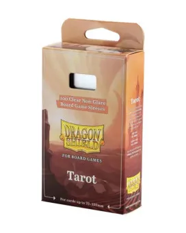 Dragon Shield 100 Board Games Sleeves - Tarot - Non Glare Clear