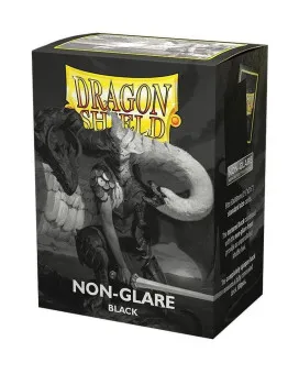 Dragon Shield 100 Standard Sleeves - Non Glare - Black Matte v2