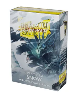 Dragon Shield 60 Japanese Dual Sleeves - Snow Matte 