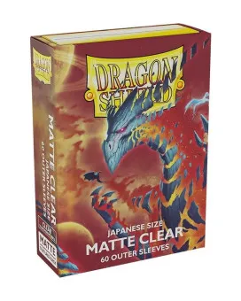 Dragon Shield 60 Japanese Size Outer Sleeves - Clear