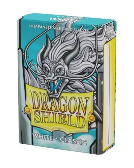Dragon Shield 60 Japanese Size Sleeves - White Classic