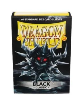 Dragon Shield 60 Standard Sleeves - Black Classic