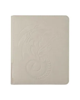 Dragon Shield Card Codex Zipster Binder - Regular Ashen White