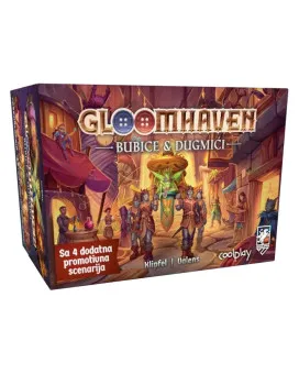 Društvena igra Gloomhaven - Bubice i Dugmići 