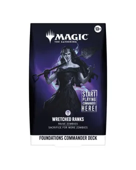 Društvena igra - Magic the Gathering - TCG Foundations Commander Deck - Wretched Ranks