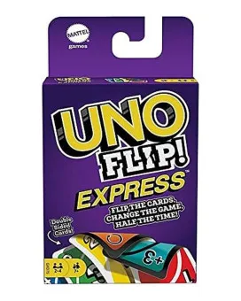 Društvena igra Mattel UNO Flip Express - Card Game 