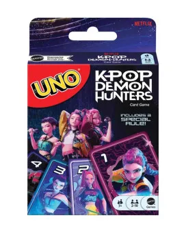 Društvena igra Mattel UNO - K-Pop Demon Hunters - Card Game