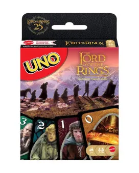 Društvena igra Mattel UNO - Lord Of The Rings - Card Game
