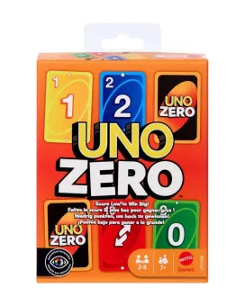 Društvena igra Mattel UNO - Zero - Card Game