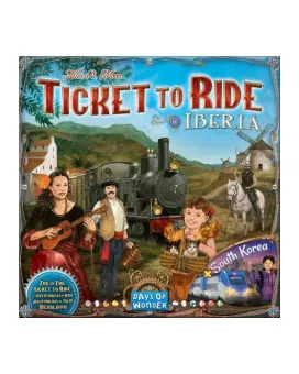 Društvena igra Ticket to Ride - Iberia And South Korea (EN) 