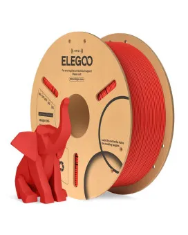 Filament Elegoo PLA 1kg - Red - Paper Spool 