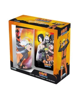 Gift Set AbyStyle - Naruto Shippuden - Travel Mug i Sveska 