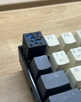 Keycap DOT Tmn - Blue Cube 