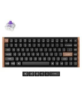 Tastatura Keychron K2H-F1 75% - Black/Wood 