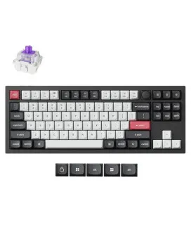 Tastatura Keychron Q3H-M1 80% RGB - Carbon Black 