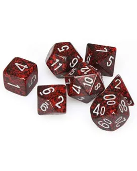 Kockice Chessex - Polyhedral - Speckled - Silver Volcano(7) 