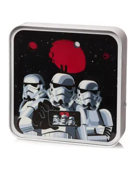 Lampa Numskull Star Wars - 3D Stormtrooper Perspex Desk Lamp/Wall Light